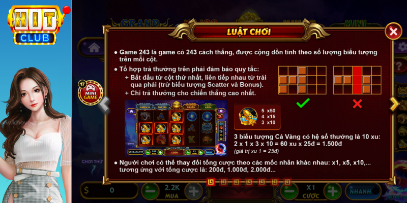 luật chơi Kho Báu Tứ Linh Hitclub