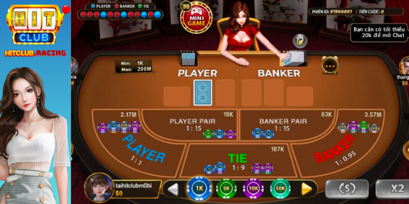 Mẹo Baccarat HitClub